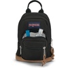 JanSport Right Pack Mini – Compact Backpack with Large Main Compartment, Front Utility Pocket, and Front Zippered Stash Pocket, Black(Black)