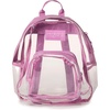 JanSport 10L Mini Pack – Clear Stadium/Concert Bag, Clear | Compact & Lightweight Festival Bag with Adjustable Straps & Zippered Pocket(Ube Dream)