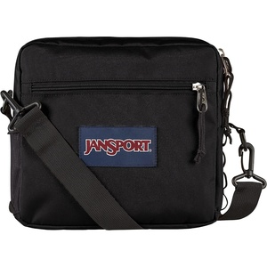 JanSport Central Adaptive Accessory Bag – Wheelchair & Walker Compatible, Versatile Carry Options, Tuck-Away Adjustable Loops, SaniStash Pocket for Easy Access, Cyberspace Galaxy(Black)