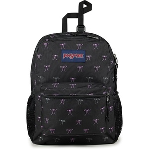 JanSport Central Adaptive Backpack – Wheelchair & Walker Compatible, Tuck-Away Shoulder Straps, Adjustable Backrest Loops & Anchor Straps, Iconic Design, Bad Bows(Bad Bows)