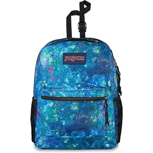 JanSport Central Adaptive Backpack – Wheelchair & Walker Compatible, Tuck-Away Shoulder Straps, Adjustable Backrest Loops & Anchor Straps, Iconic Design, Bad Bows(Mj Cooper Galaxy Iii)