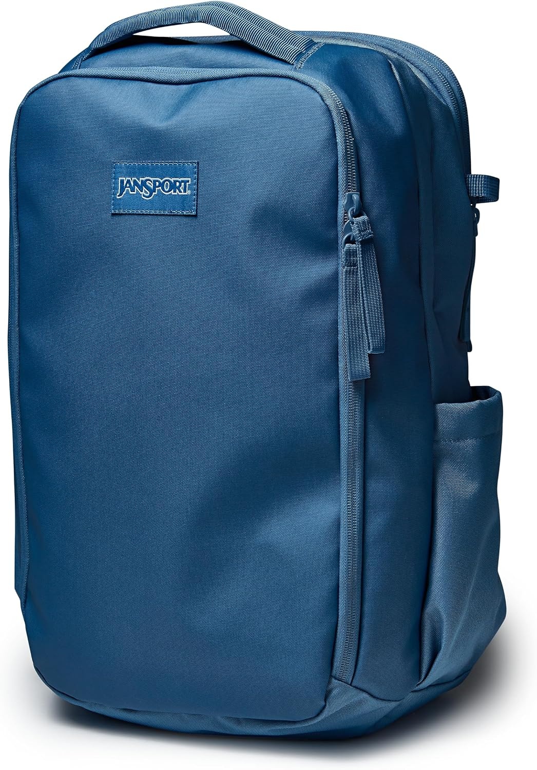 image:imageJanSport Good Latitude Travel Pack 30L WaterResistant Carry On Backpack 16 Inch Padded Laptop Sleeve amp Luggage Strap Weekender Bag Smokey GritElemental Blue