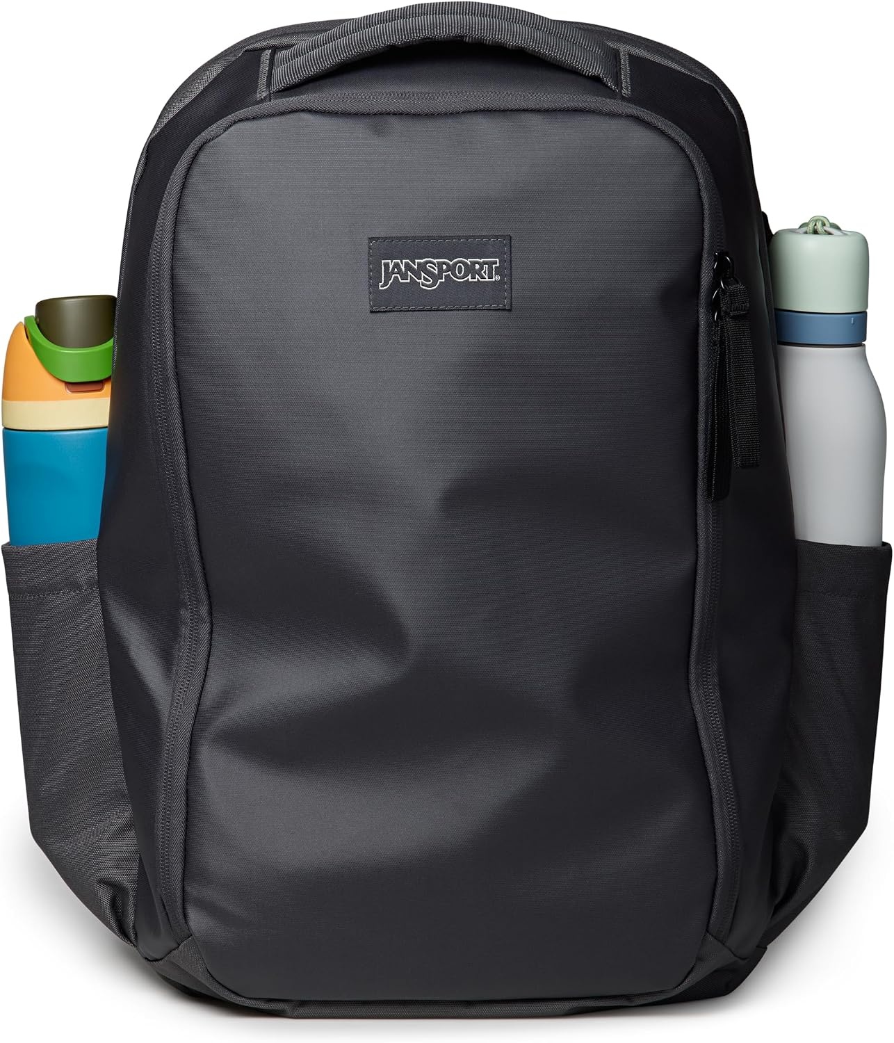 image:imageJanSport Good Latitude Travel Pack 30L WaterResistant Carry On Backpack 16 Inch Padded Laptop Sleeve amp Luggage Strap Weekender Bag Smokey GritSmokey Grit