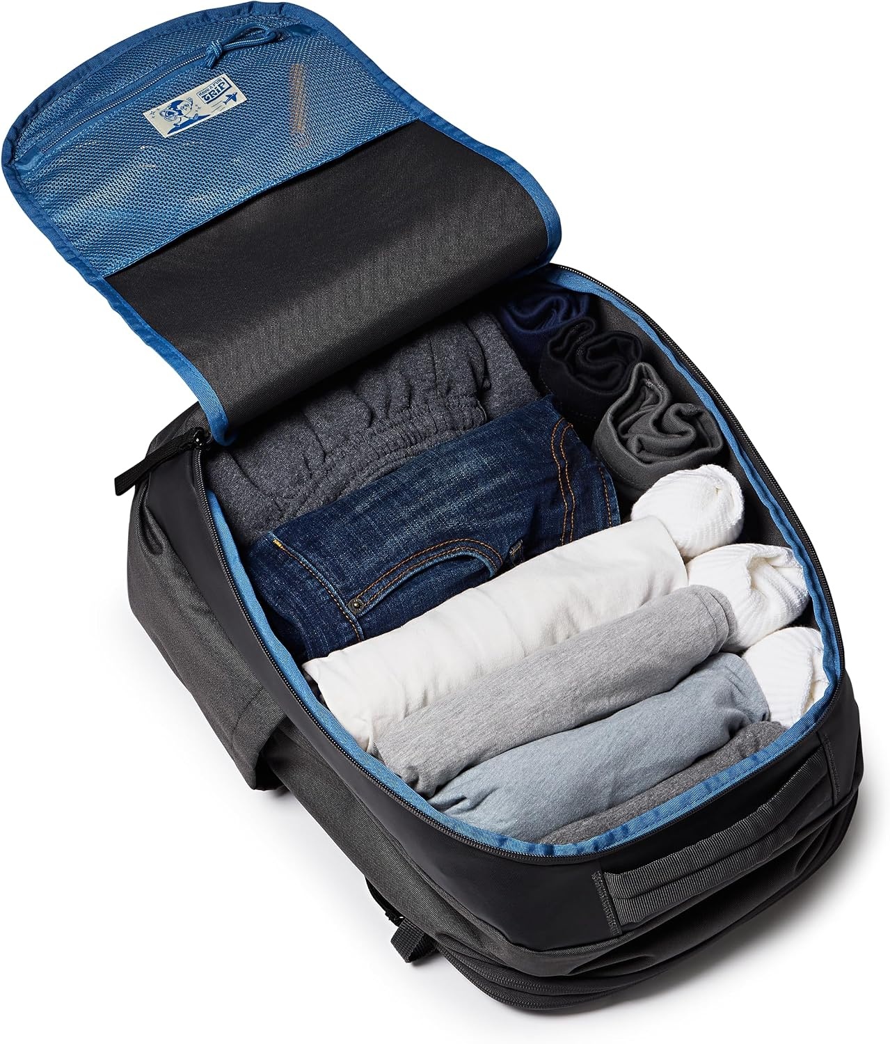 image:imageJanSport Good Latitude Travel Pack 30L WaterResistant Carry On Backpack 16 Inch Padded Laptop Sleeve amp Luggage Strap Weekender Bag Smokey GritSmokey Grit