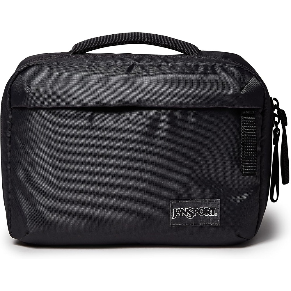 image:imageJanSport Good Latitude Tech Organizer 5L Padded Electronics Travel Case Charger Bag for Phone Cords Power Banks Adapters and Accessories Smokey GritSmokey Grit