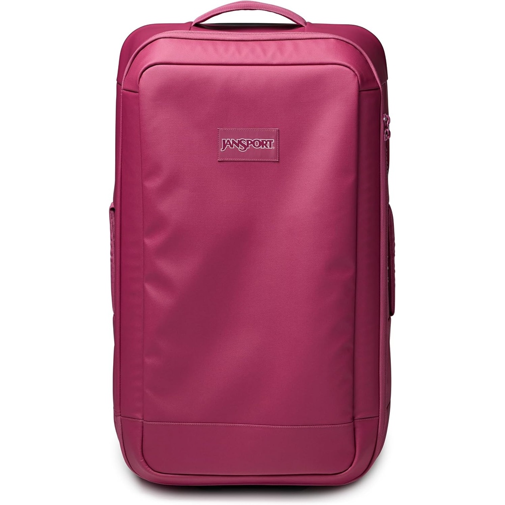 image:imageJansport Good Latitude 95L Rolling Duffel Bag Checked Bag Heavy Duty Travel Suitcase with Wheels TSA Lock amp Polycarbonate Hard Shell Bottom Elemental BlueMauve Haze