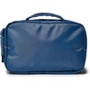 JanSport Good Latitude Hanging Toiletry Bag for Travel – Accordion Cosmetic Case with Waterproof Toothbrush Pocket – Hygiene Organizer 6L, Smokey Grit(Elemental Blue)