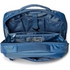 JanSport Good Latitude Hanging Toiletry Bag for Travel – Accordion Cosmetic Case with Waterproof Toothbrush Pocket – Hygiene Organizer 6L, Smokey Grit(Elemental Blue)