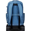 JanSport Good Latitude Travel Pack 30L – Water-Resistant Carry On Backpack – 16 Inch Padded Laptop Sleeve & Luggage Strap Weekender Bag, Smokey Grit(Elemental Blue)