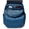 JanSport Good Latitude Travel Pack 30L – Water-Resistant Carry On Backpack – 16 Inch Padded Laptop Sleeve & Luggage Strap Weekender Bag, Smokey Grit(Elemental Blue)