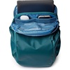 JanSport Good Latitude Travel Pack 30L – Water-Resistant Carry On Backpack – 16 Inch Padded Laptop Sleeve & Luggage Strap Weekender Bag, Smokey Grit(Emerald Pool)