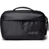 JanSport Good Latitude Hanging Toiletry Bag for Travel – Accordion Cosmetic Case with Waterproof Toothbrush Pocket – Hygiene Organizer 6L, Smokey Grit(Smokey Grit)