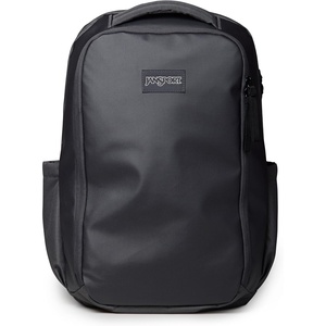 JanSport Good Latitude Travel Pack 30L – Water-Resistant Carry On Backpack – 16 Inch Padded Laptop Sleeve & Luggage Strap Weekender Bag, Smokey Grit(Smokey Grit)