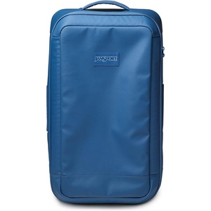 Jansport Good Latitude 95L Rolling Duffel Bag – Checked Bag, Heavy Duty Travel Suitcase with Wheels, TSA Lock & Polycarbonate Hard Shell Bottom, Elemental Blue(Elemental Blue)