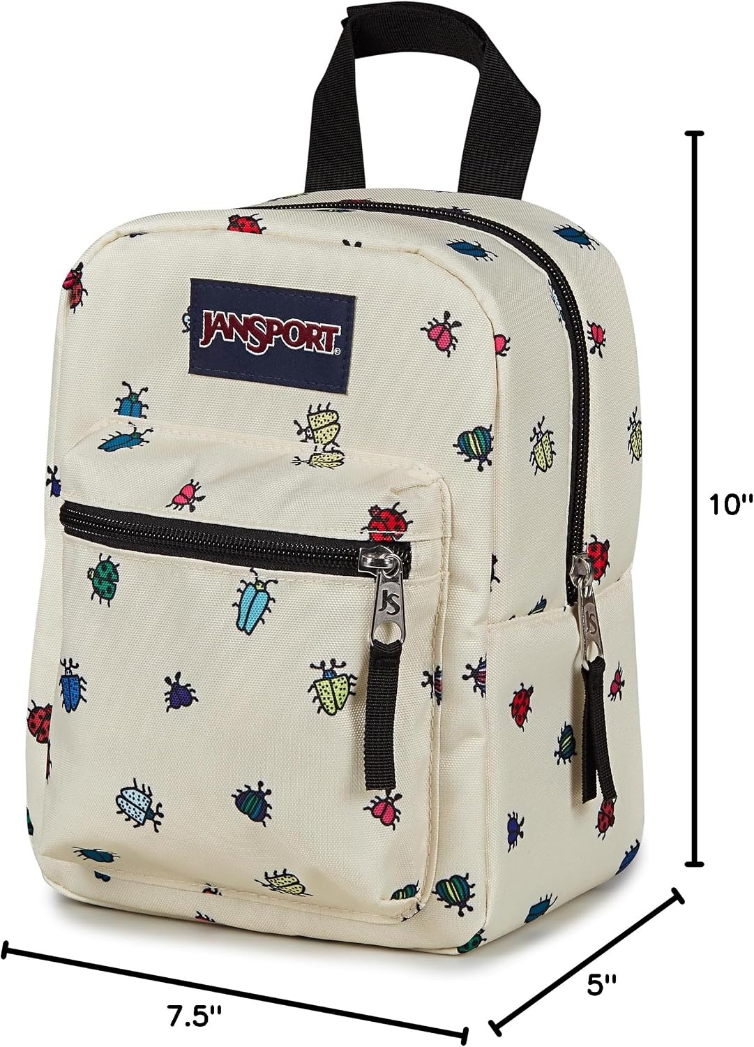 image:imageJanSport Big Break Insulated Lunch Bag Small SoftSided Cooler Ideal for Class Work or Meal Prep BlackA BugS Vibe