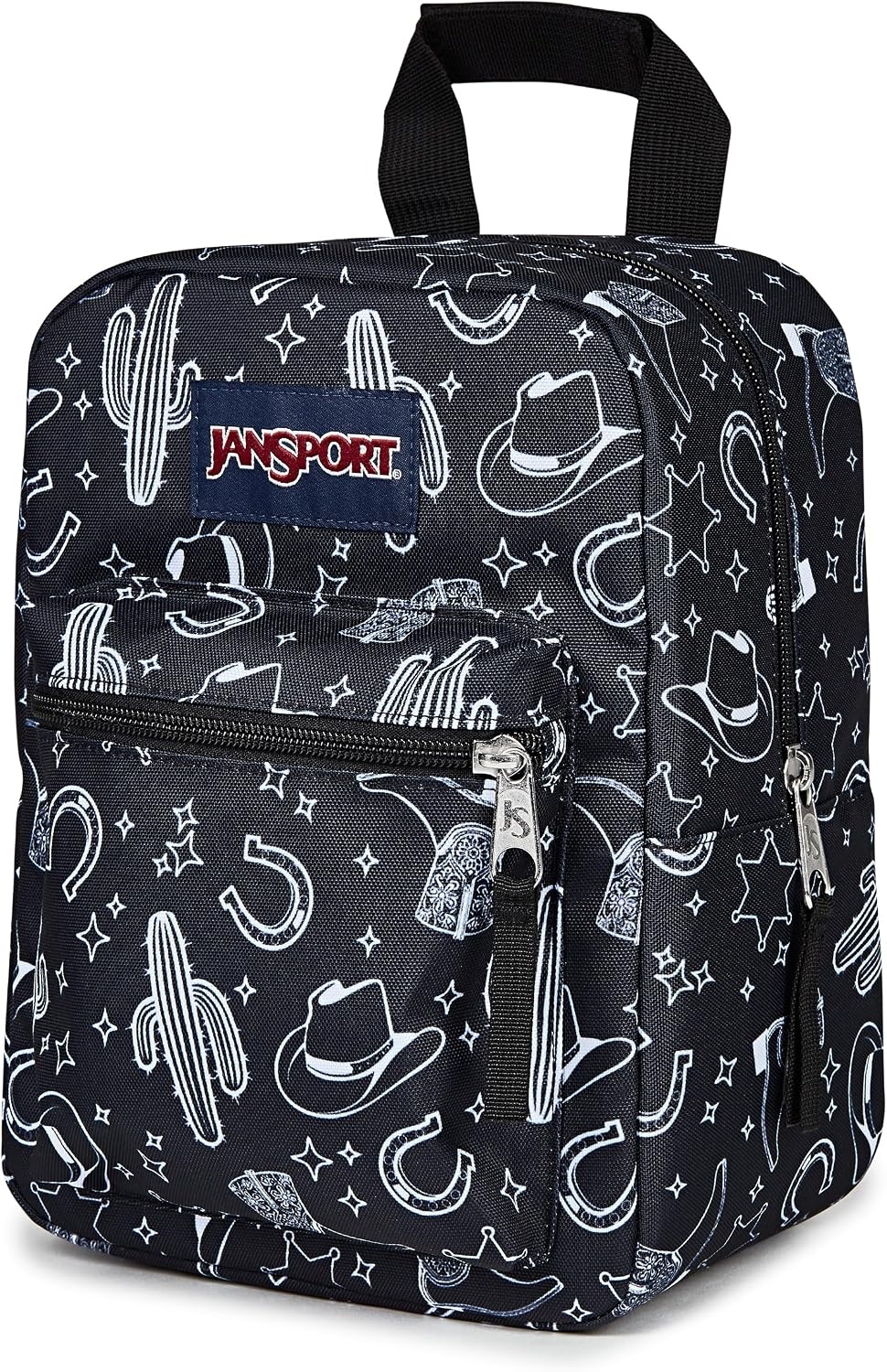 image:imageJanSport Big Break Insulated Lunch Bag Small SoftSided Cooler Ideal for Class Work or Meal Prep BlackWild West Escape