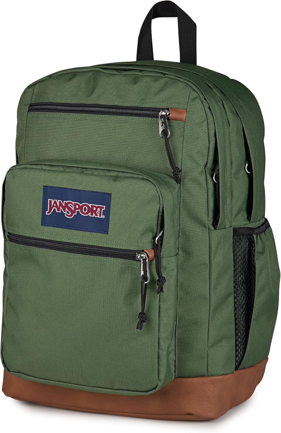 image:imageJanSport Cool Backpack with 15inch Laptop Sleeve Large Computer Bag Rucksack with 2 Compartments Ergonomic Straps Loden Frost Ergonomic Straps Waterbottle Pocket Campus Weekender Travel RucksackCargo Green