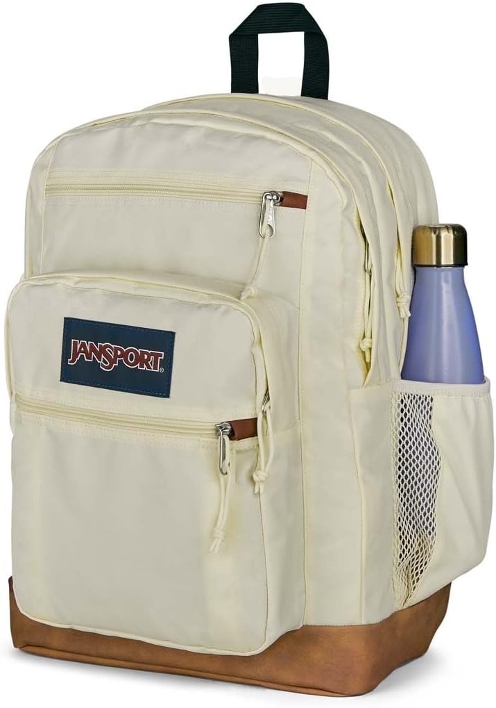 image:imageJanSport Cool Backpack with 15inch Laptop Sleeve Large Computer Bag Rucksack with 2 Compartments Ergonomic Straps Loden Frost Ergonomic Straps Waterbottle Pocket Campus Weekender Travel RucksackCoconut