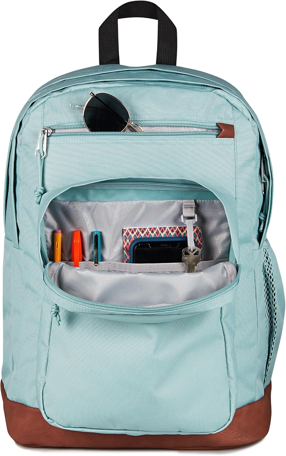 image:imageJanSport Cool Backpack with 15inch Laptop Sleeve Large Computer Bag Rucksack with 2 Compartments Ergonomic Straps Loden Frost Ergonomic Straps Waterbottle Pocket Campus Weekender Travel RucksackFaded Sage