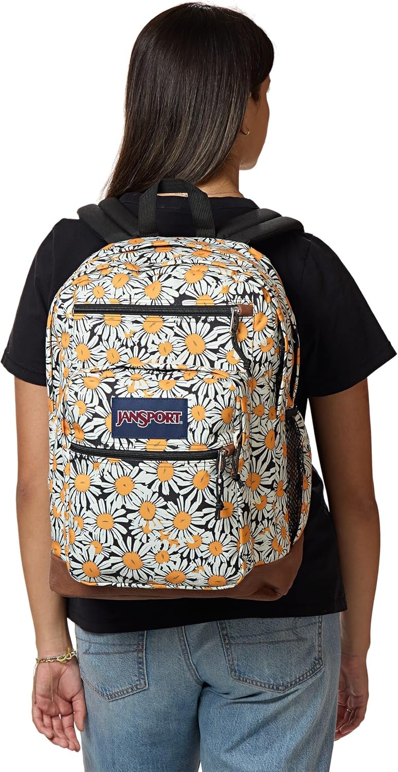 image:imageJanSport Cool Backpack with 15inch Laptop Sleeve Large Computer Bag Rucksack with 2 Compartments Ergonomic Straps Loden Frost Ergonomic Straps Waterbottle Pocket Campus Weekender Travel RucksackDaisy Dreamscape
