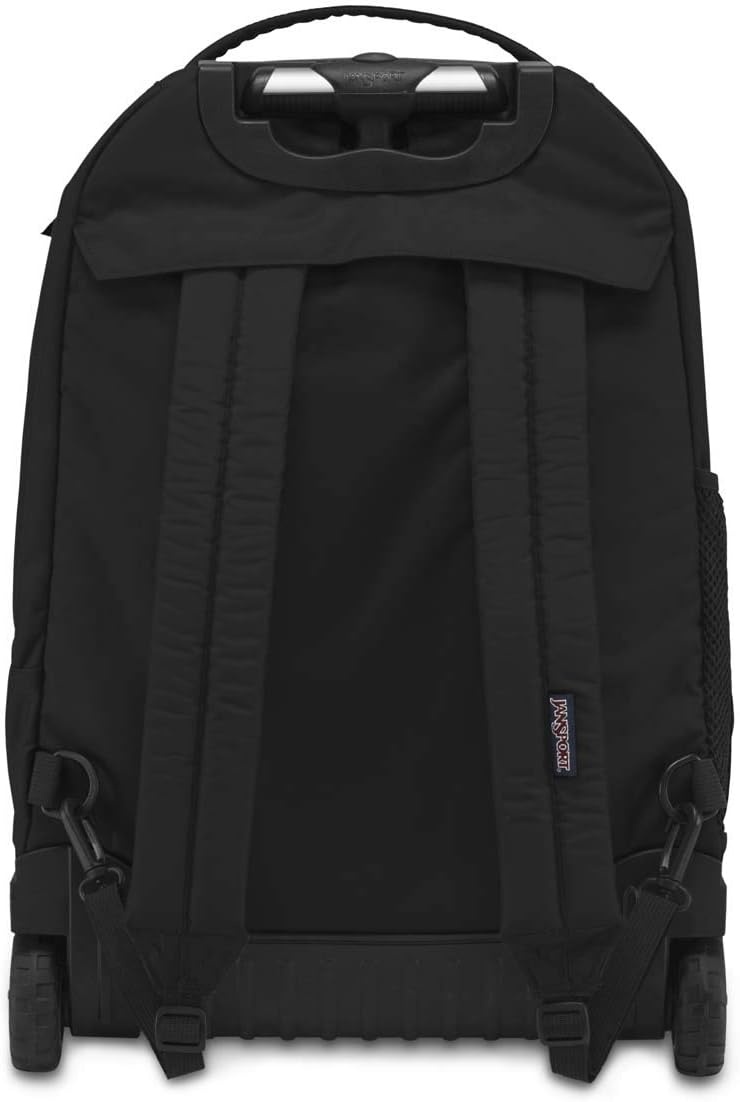 image:imageJanSport Driver 8 Rolling Backpack Wheeled Travel Bag with 15Inch Laptop Sleeve One Size BlackBlack