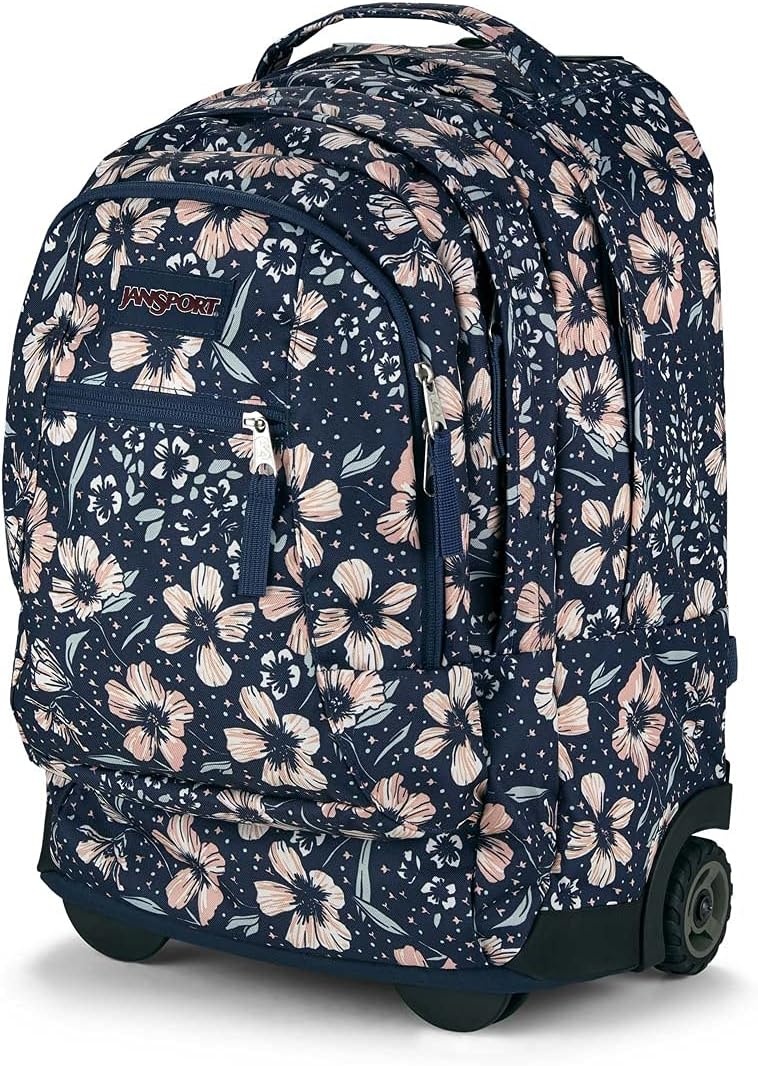 image:imageJanSport Driver 8 Rolling Backpack Wheeled Travel Bag with 15Inch Laptop Sleeve One Size BlackFields of Paradise