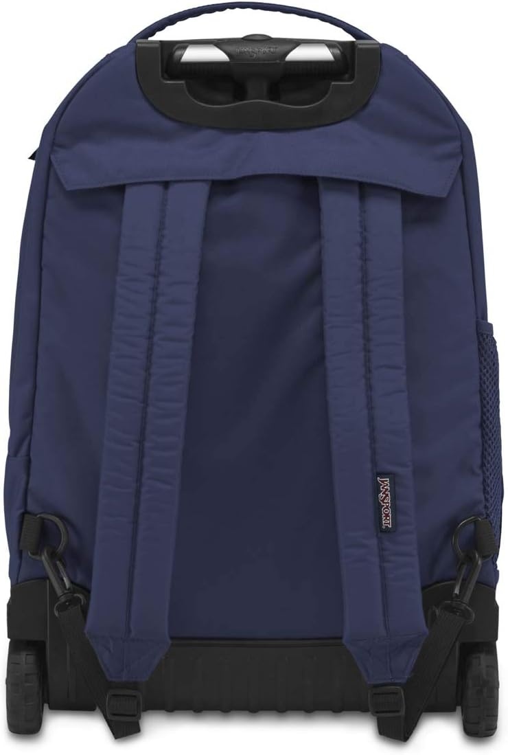 image:imageJanSport Driver 8 Rolling Backpack Wheeled Travel Bag with 15Inch Laptop Sleeve One Size BlackNavy
