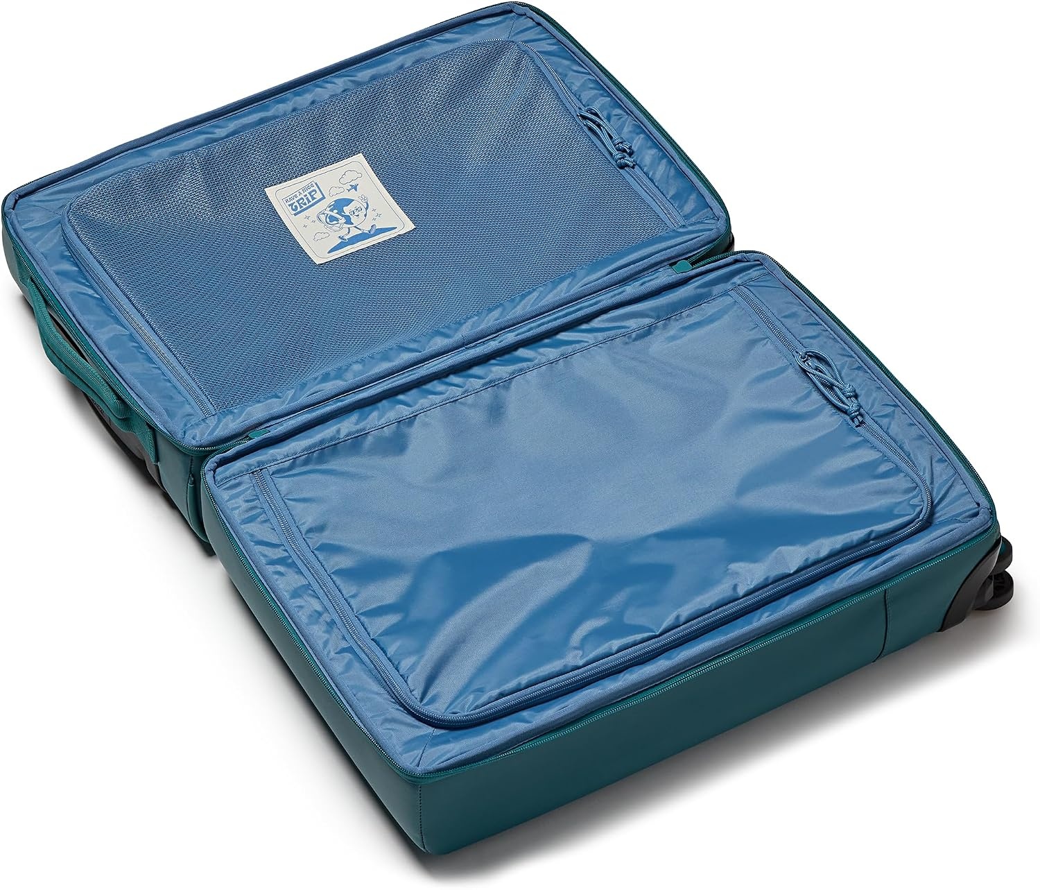 image:imageJanSport Good Latitude Checked Spinner Suitcase 68L Water Resistant Travel Luggage 26inch Large Durable Lightweight Rolling Hardside Softside Bag Smokey GritEmerald Pool