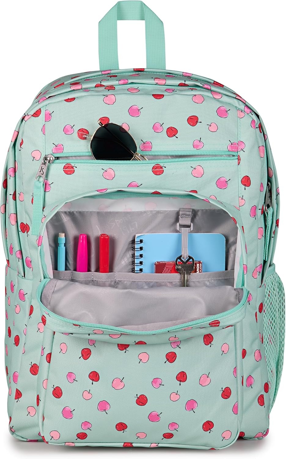 image:imageJanSport Laptop Backpack Computer Bag with 2 Compartments Ergonomic Shoulder Straps 15 Laptop Sleeve Haul Handle Cyberspace GalaxyApple Orchard Magic