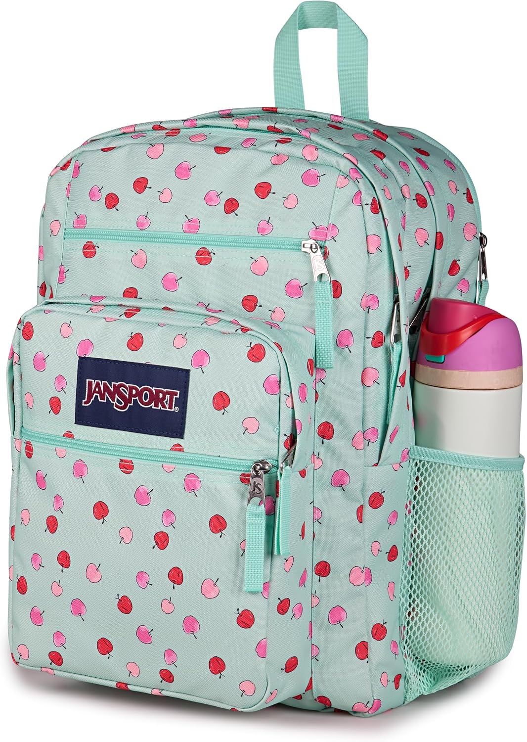 image:imageJanSport Laptop Backpack Computer Bag with 2 Compartments Ergonomic Shoulder Straps 15 Laptop Sleeve Haul Handle Cyberspace GalaxyApple Orchard Magic