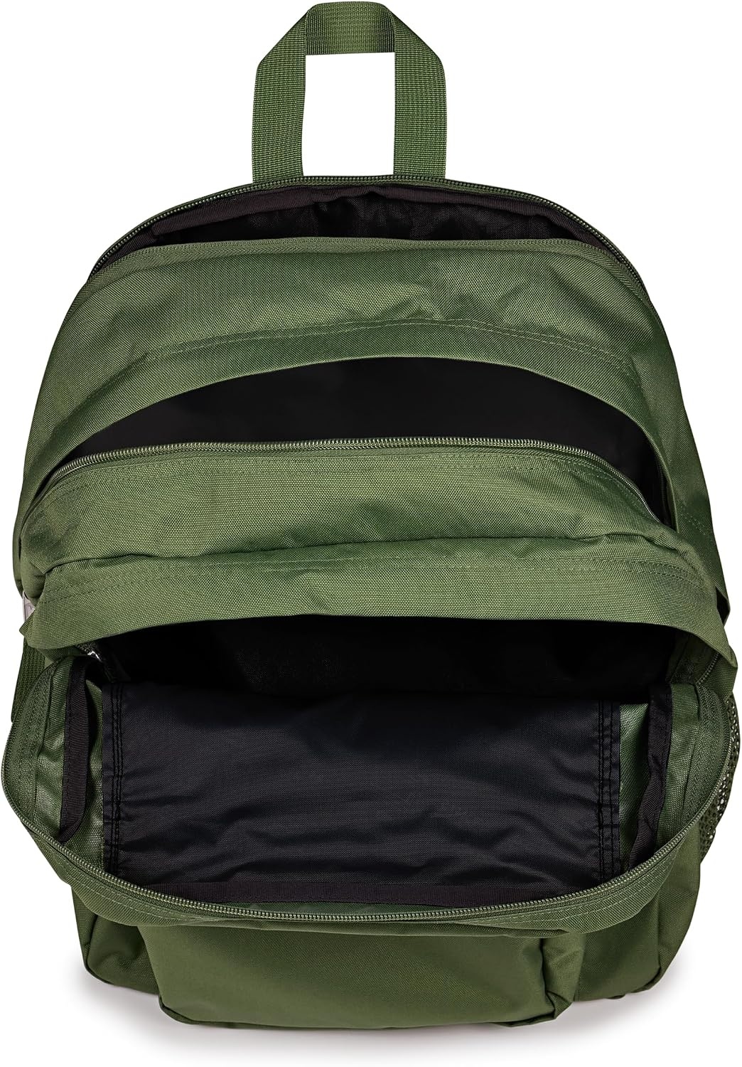 image:imageJanSport Laptop Backpack Computer Bag with 2 Compartments Ergonomic Shoulder Straps 15 Laptop Sleeve Haul Handle Cyberspace GalaxyCargo Green