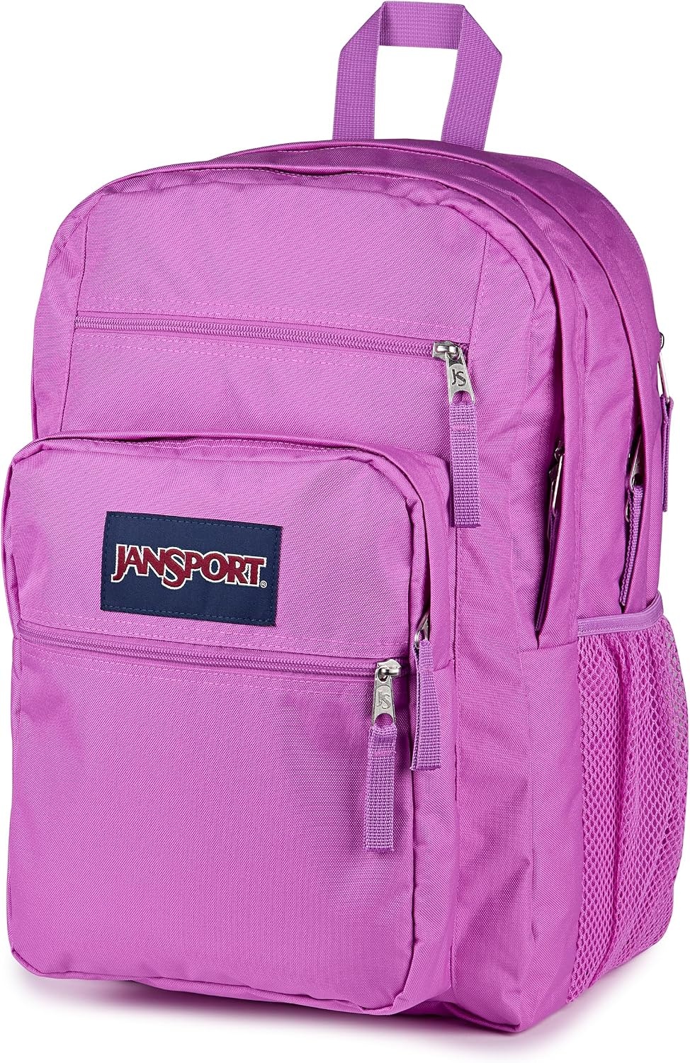 image:imageJanSport Laptop Backpack Computer Bag with 2 Compartments Ergonomic Shoulder Straps 15 Laptop Sleeve Haul Handle Cyberspace GalaxyDigital Fuchsia