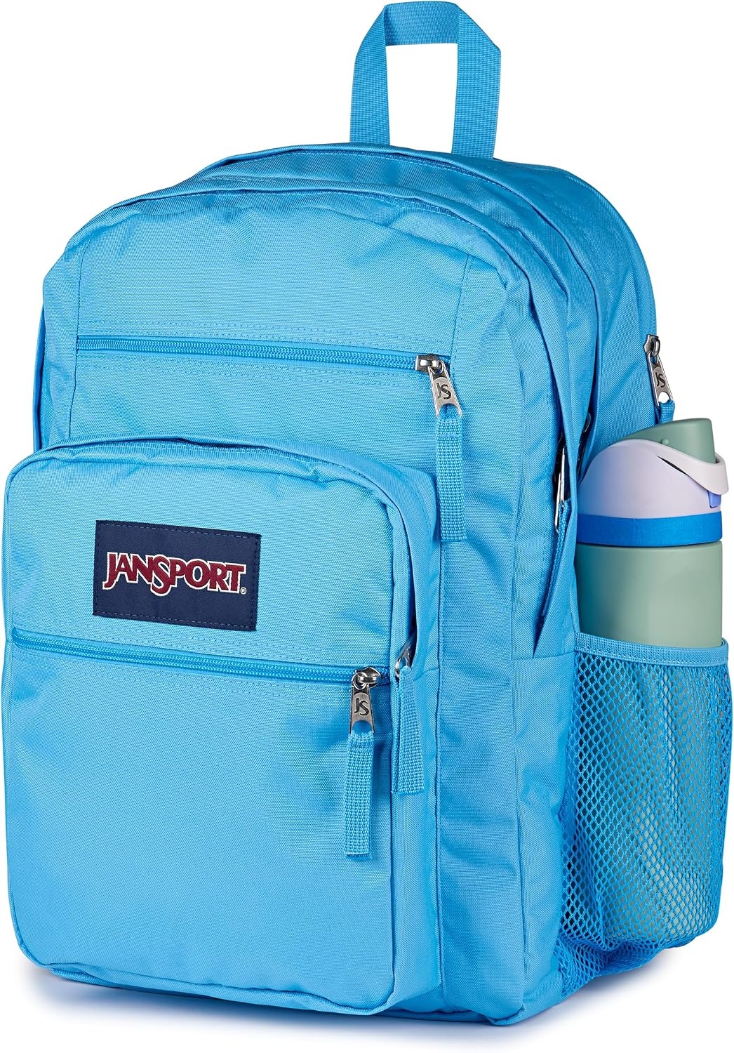 image:imageJanSport Laptop Backpack Computer Bag with 2 Compartments Ergonomic Shoulder Straps 15 Laptop Sleeve Haul Handle Cyberspace GalaxyElectric Azul