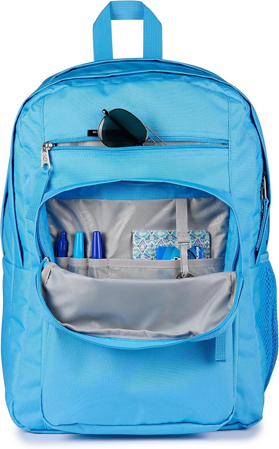 image:imageJanSport Laptop Backpack Computer Bag with 2 Compartments Ergonomic Shoulder Straps 15 Laptop Sleeve Haul Handle Cyberspace GalaxyElectric Azul