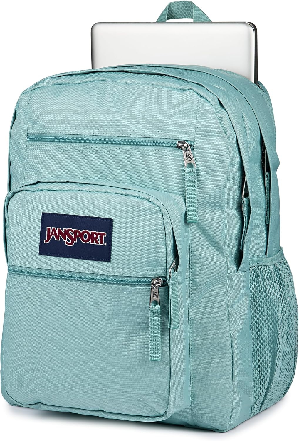 image:imageJanSport Laptop Backpack Computer Bag with 2 Compartments Ergonomic Shoulder Straps 15 Laptop Sleeve Haul Handle Cyberspace GalaxyFaded Sage