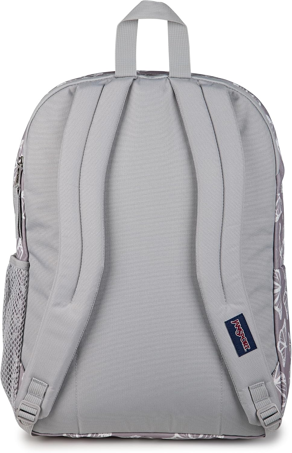 image:imageJanSport Laptop Backpack Computer Bag with 2 Compartments Ergonomic Shoulder Straps 15 Laptop Sleeve Haul Handle Cyberspace GalaxyFlutter By Grey