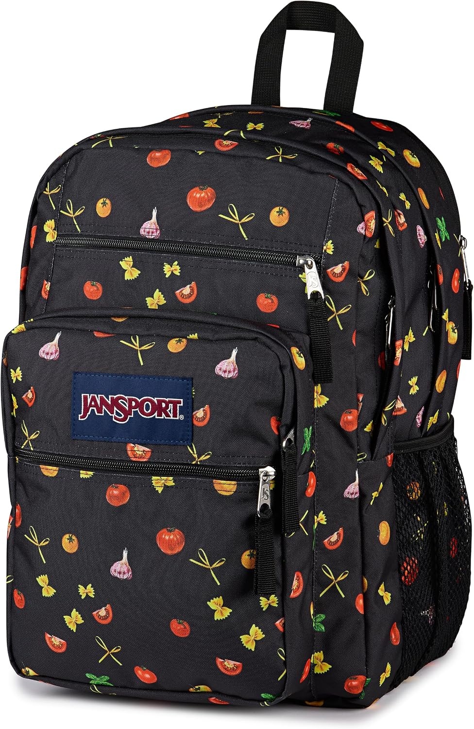 image:imageJanSport Laptop Backpack Computer Bag with 2 Compartments Ergonomic Shoulder Straps 15 Laptop Sleeve Haul Handle Cyberspace GalaxyPasta Party