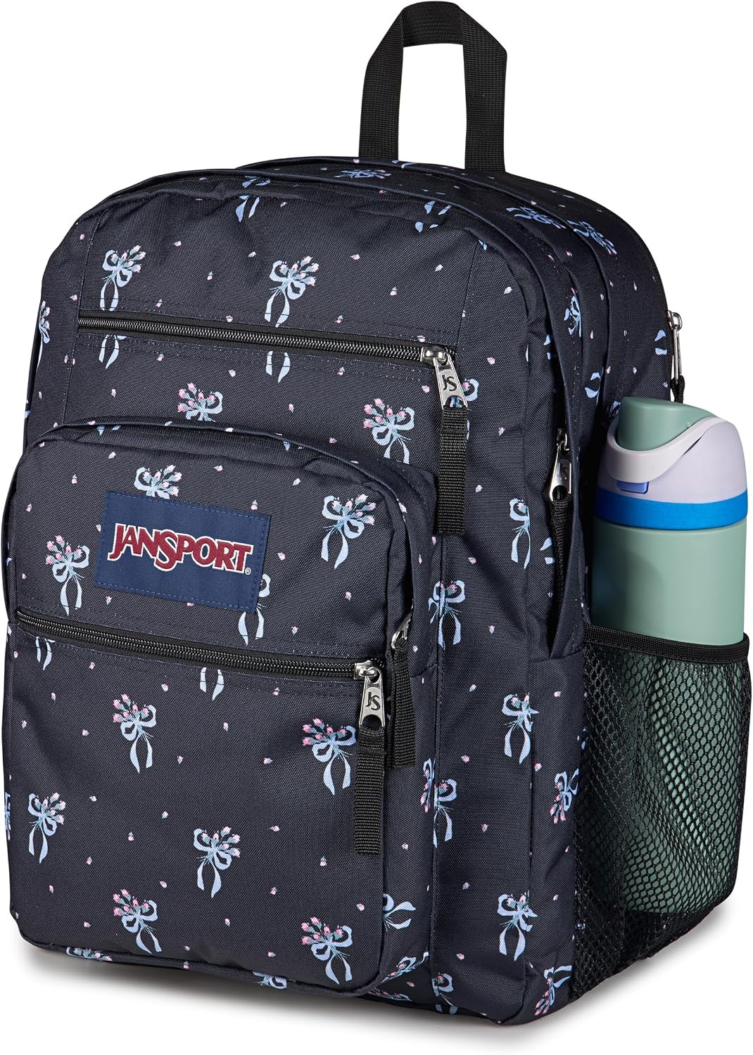 image:imageJanSport Laptop Backpack Computer Bag with 2 Compartments Ergonomic Shoulder Straps 15 Laptop Sleeve Haul Handle Cyberspace GalaxyPastel Petals