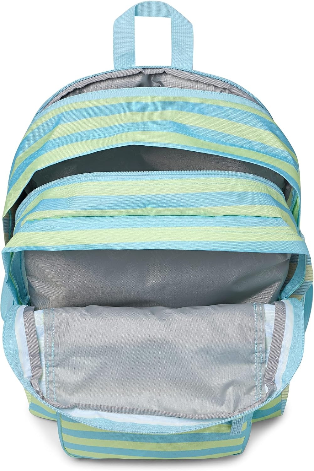 image:imageJanSport Laptop Backpack Computer Bag with 2 Compartments Ergonomic Shoulder Straps 15 Laptop Sleeve Haul Handle Cyberspace GalaxyStripe Hype Sky High Blue