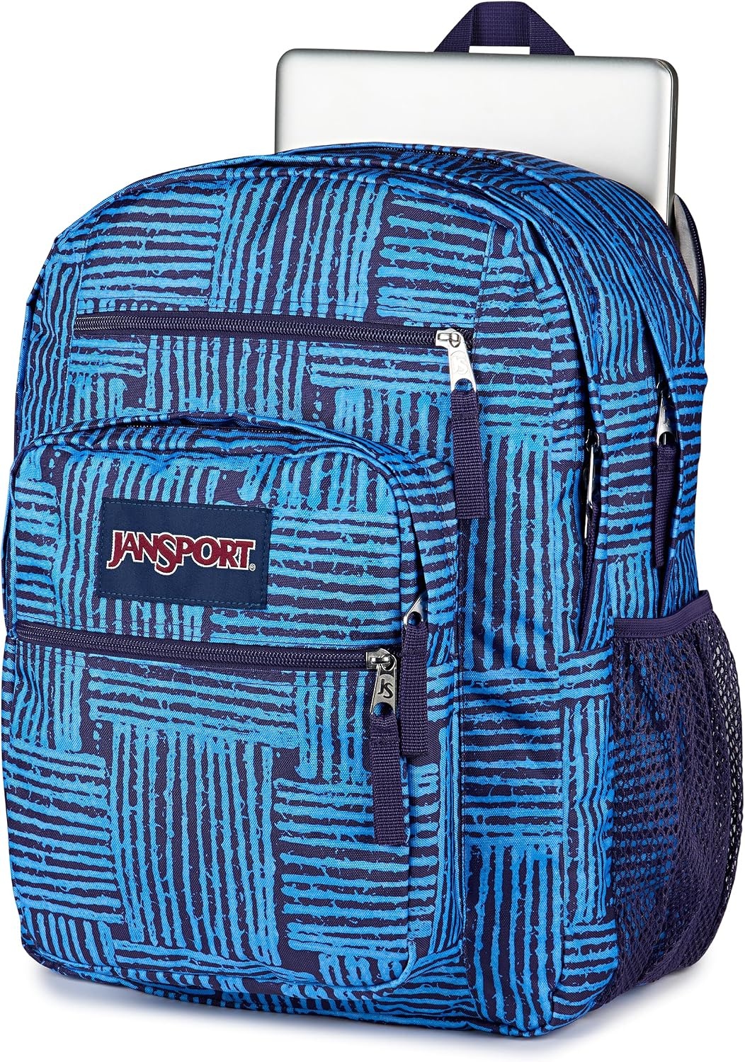 image:imageJanSport Laptop Backpack Computer Bag with 2 Compartments Ergonomic Shoulder Straps 15 Laptop Sleeve Haul Handle Cyberspace GalaxyThreaded