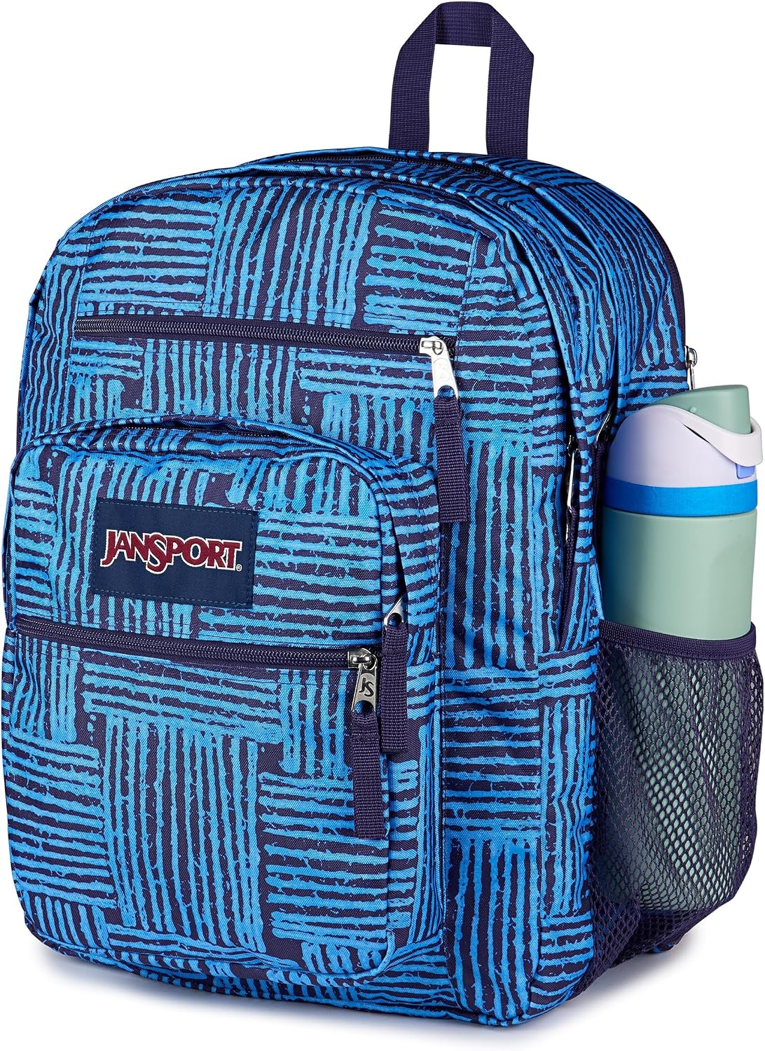 image:imageJanSport Laptop Backpack Computer Bag with 2 Compartments Ergonomic Shoulder Straps 15 Laptop Sleeve Haul Handle Cyberspace GalaxyThreaded