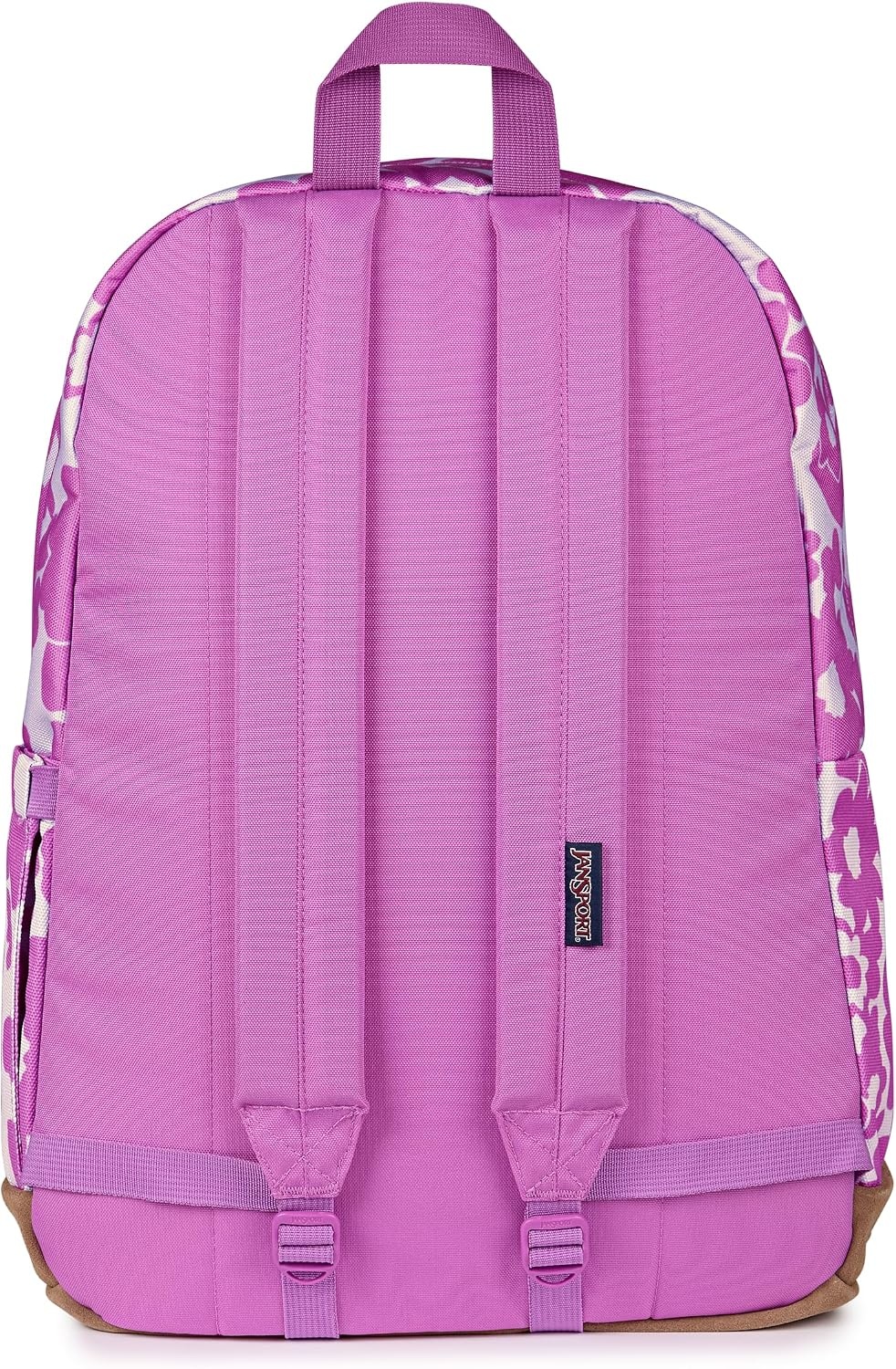 image:imageJanSport Right Pack Backpack Durable Daypack with Padded 15 Laptop Sleeve Spacious Main Compartment amp Integrated Water Bottle Pocket Rustic Roses Moon FlowerBluPnkGrnBlossom Bae Pink