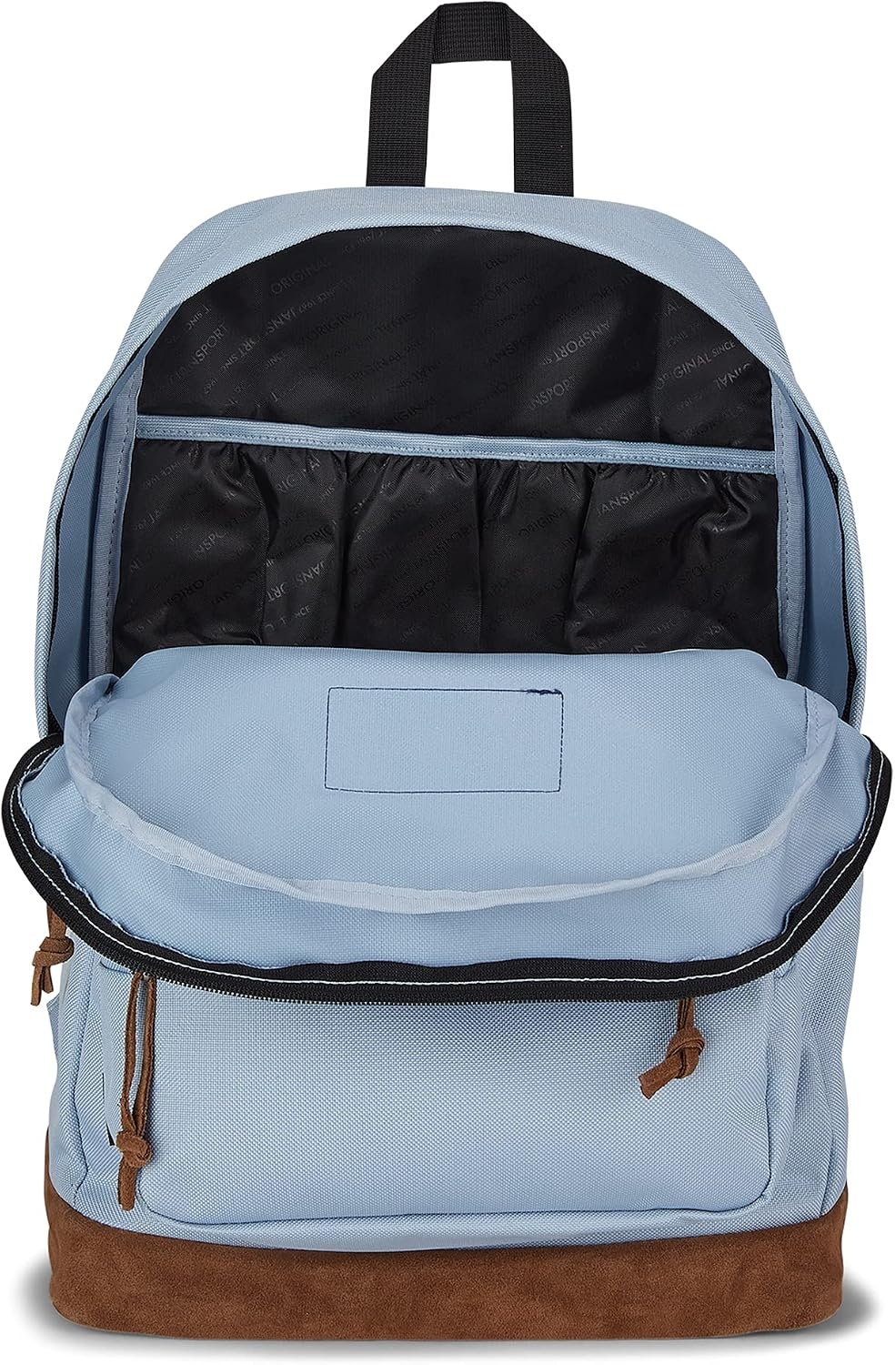 image:imageJanSport Right Pack Backpack Durable Daypack with Padded 15 Laptop Sleeve Spacious Main Compartment amp Integrated Water Bottle Pocket Rustic Roses Moon FlowerBluPnkGrnBlue Dusk