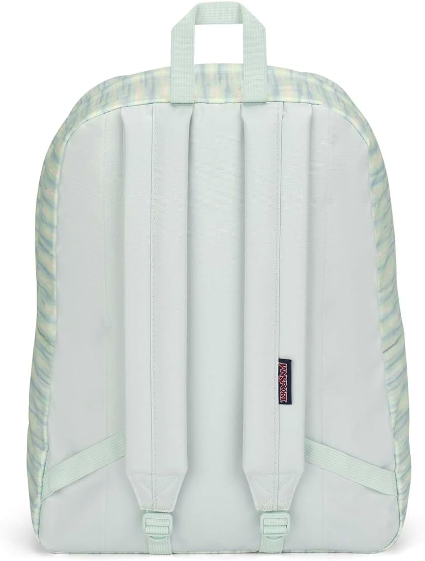 image:imageJanSport SuperBreak One Backpack Navy Durable Lightweight Bag with 1 Main Compartment Front Utility Pocket with Builtin Organizer Premium Backpack70s Space Dye Fresh Mint