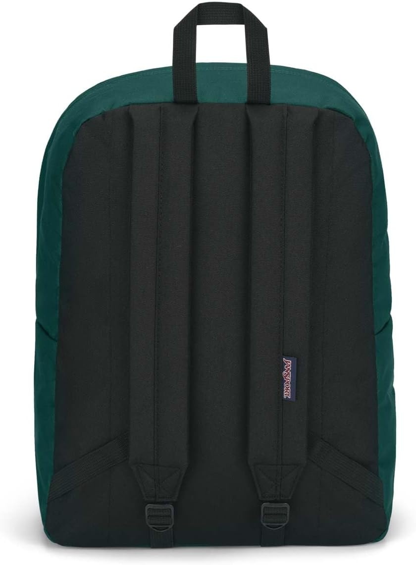 image:imageJanSport SuperBreak One Backpack Navy Durable Lightweight Bag with 1 Main Compartment Front Utility Pocket with Builtin Organizer Premium BackpackDeep Juniper
