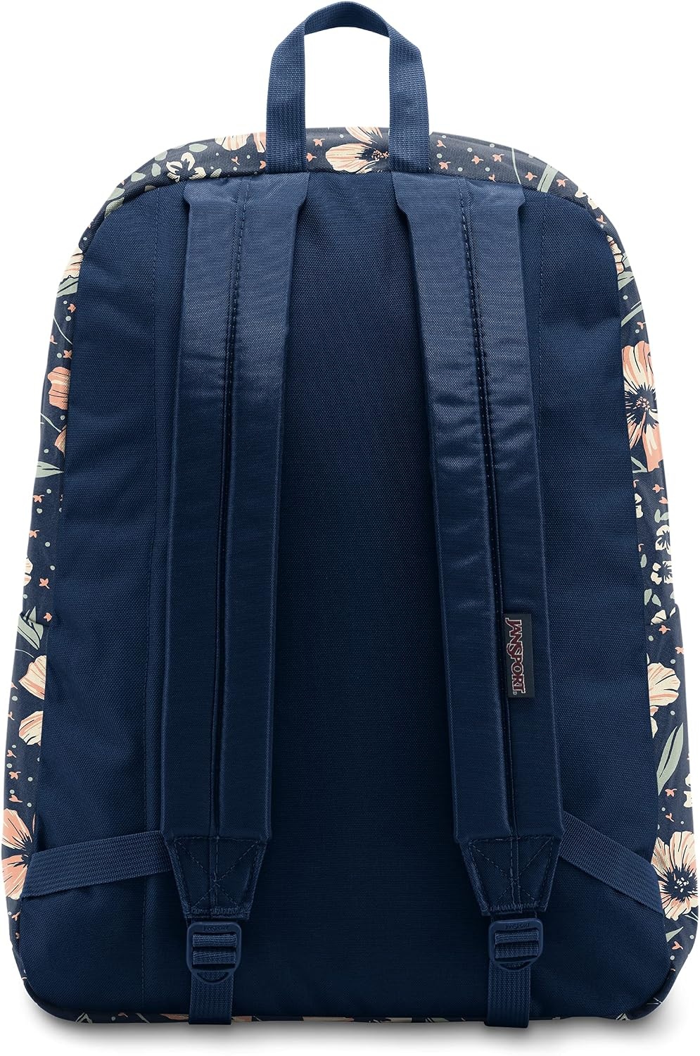 image:imageJanSport SuperBreak One Backpack Navy Durable Lightweight Bag with 1 Main Compartment Front Utility Pocket with Builtin Organizer Premium BackpackFields of Paradise