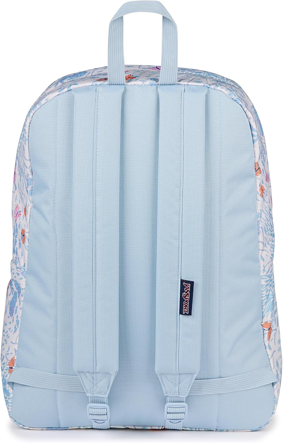 image:imageJanSport SuperBreak One Backpack Navy Durable Lightweight Bag with 1 Main Compartment Front Utility Pocket with Builtin Organizer Premium BackpackFluttering Fields
