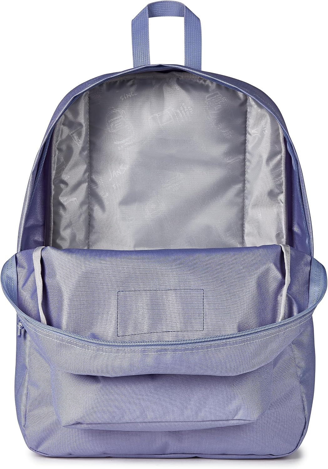 image:imageJanSport SuperBreak One Backpack Navy Durable Lightweight Bag with 1 Main Compartment Front Utility Pocket with Builtin Organizer Premium BackpackLavender Ash