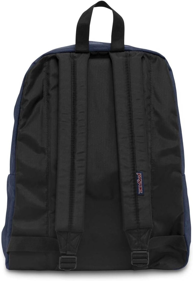 image:imageJanSport SuperBreak One Backpack Navy Durable Lightweight Bag with 1 Main Compartment Front Utility Pocket with Builtin Organizer Premium BackpackNavy