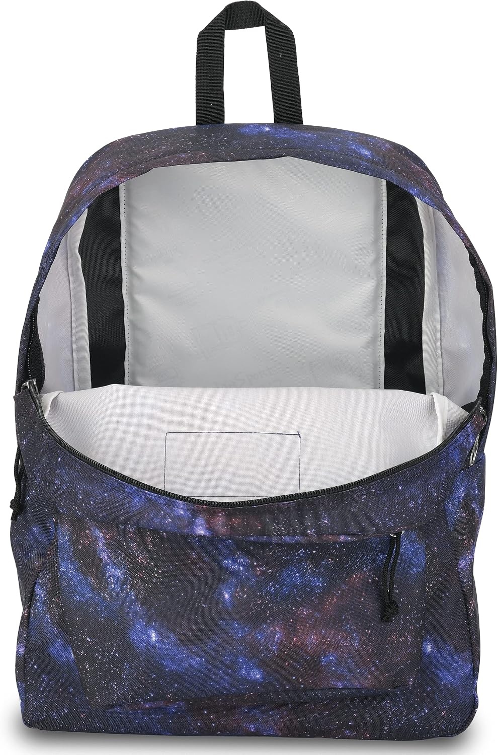 image:imageJanSport SuperBreak One Backpack Navy Durable Lightweight Bag with 1 Main Compartment Front Utility Pocket with Builtin Organizer Premium BackpackNight Sky